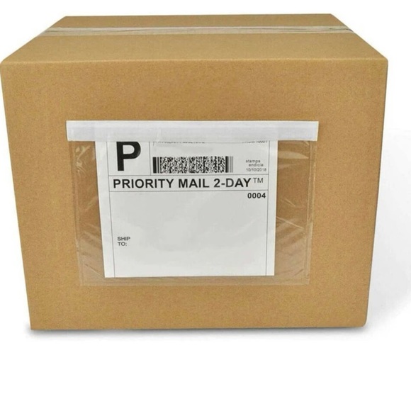 🆑 Shipping Label & Invoice Pockets 7 x 5.5 Pack of 25 - Picture 5 of 12